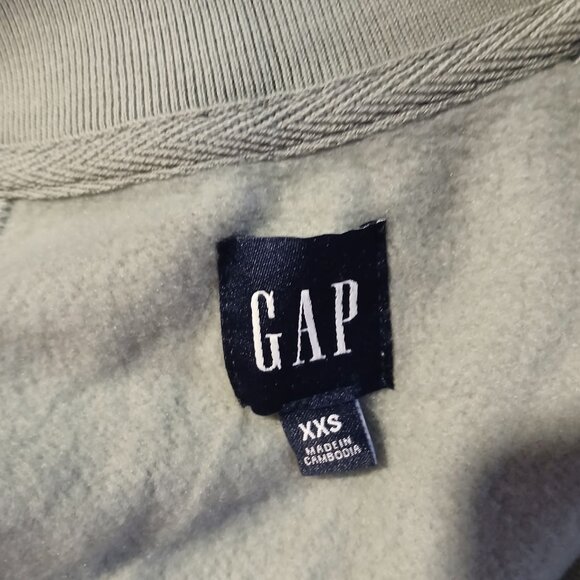GAP Women's Vintage Soft Oversized Cardigan Sage Green XXS - Picture 6 of 7